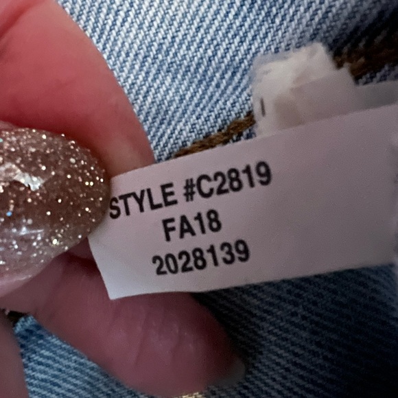 Madewell perfect Vintage Jean Faded Blue size 27 EUC - Picture 7 of 7